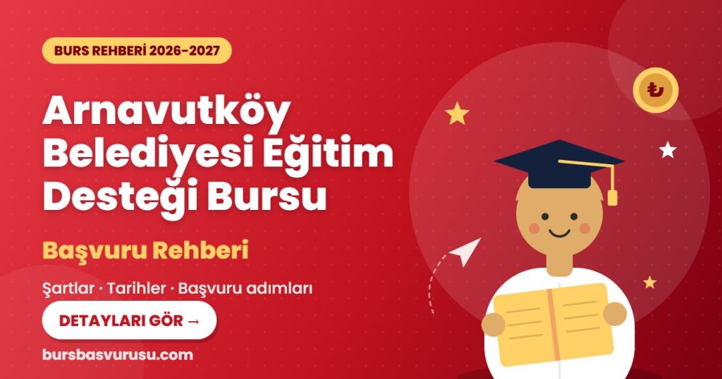 Arnavutköy Belediyesi Eğitim Desteği Bursu burs rehberi kapak görseli