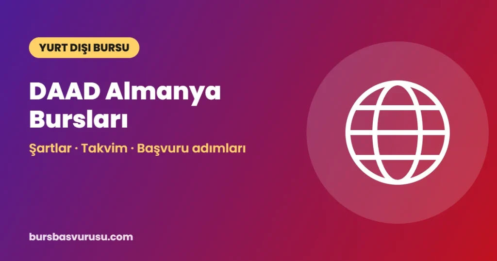 DAAD Almanya Bursları