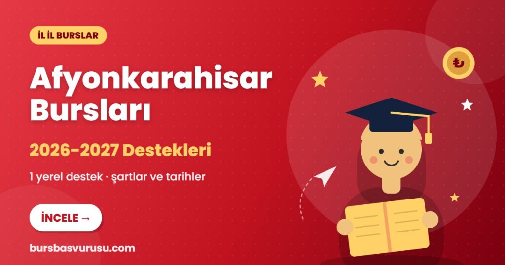 Afyonkarahisar burs ve eğitim destekleri