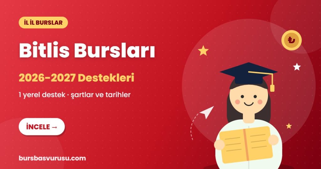 Bitlis burs ve eğitim destekleri