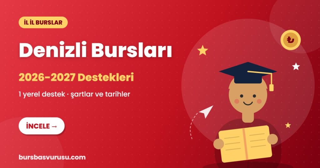 Denizli burs ve eğitim destekleri