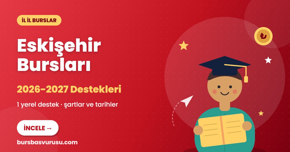 Eskişehir burs ve eğitim destekleri