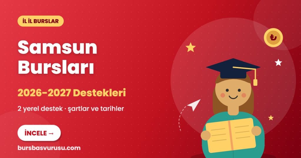 Samsun burs ve eğitim destekleri