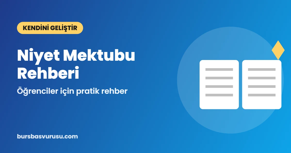 Niyet Mektubu Rehberi