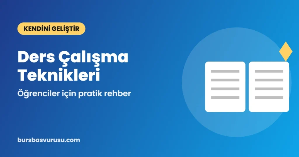 Ders Çalışma Teknikleri