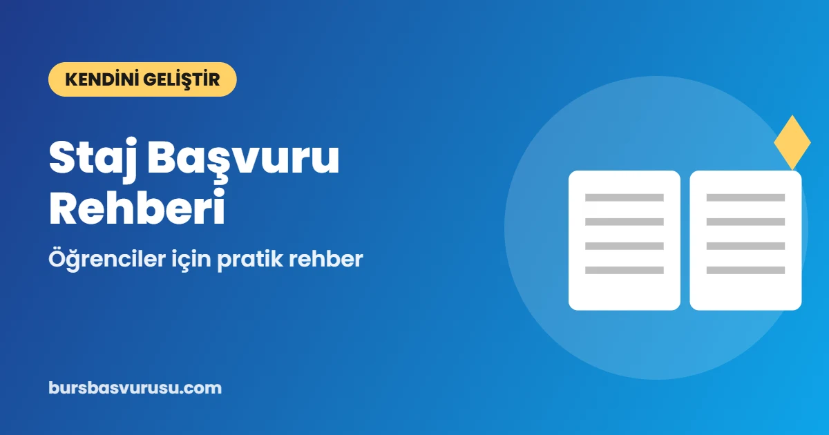 Staj Başvuru Rehberi