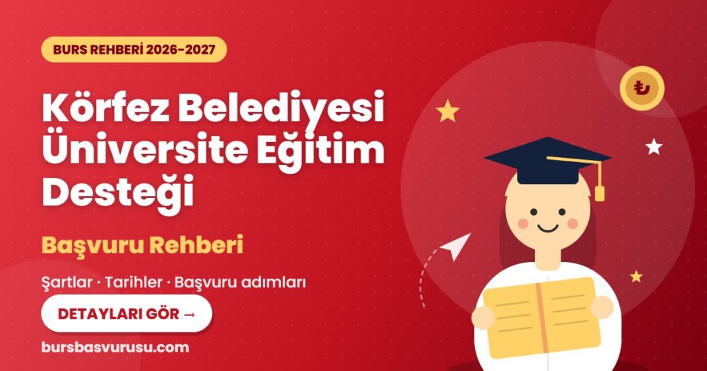 Körfez Belediyesi Üniversite Eğitim Desteği burs rehberi kapak görseli