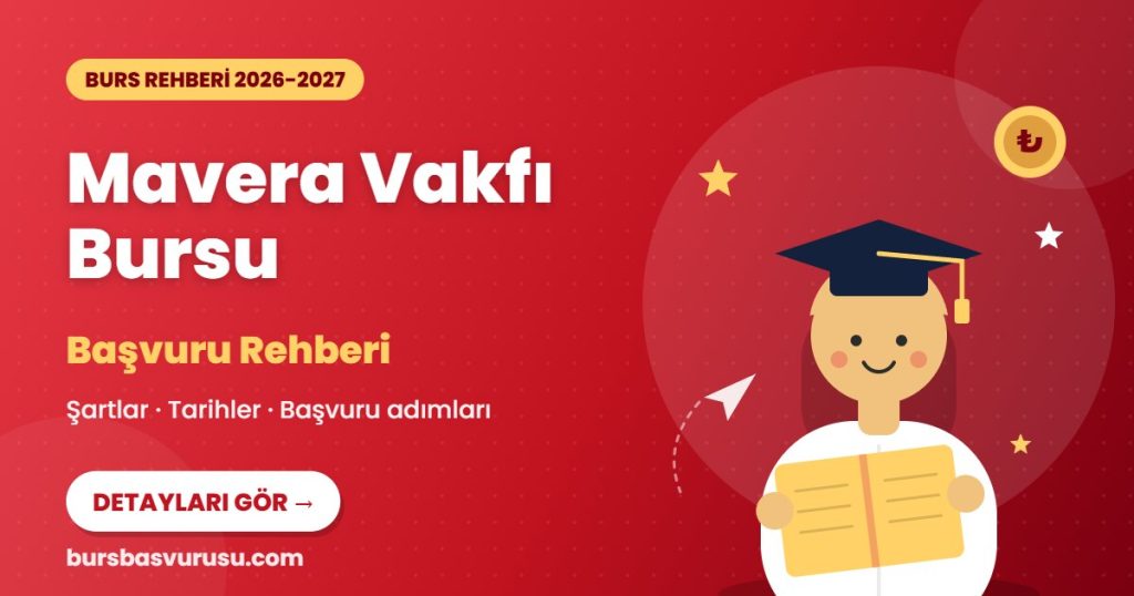 Mavera Vakfı Bursu burs rehberi kapak görseli