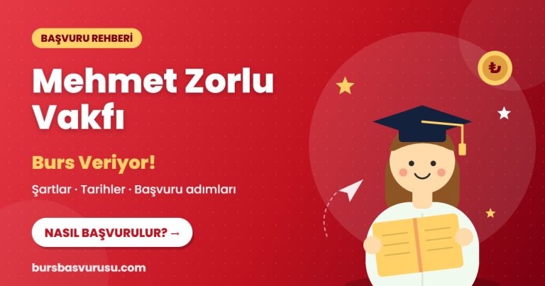 Mehmet Zorlu Vakfı Bursu Rehberi (2026-2027)