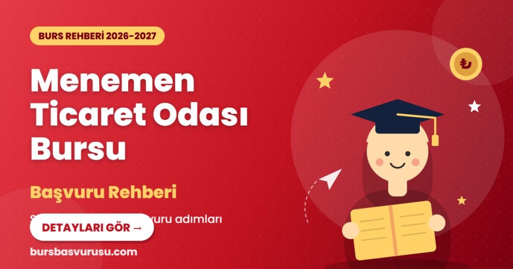 Menemen Ticaret Odası Bursu burs rehberi kapak görseli