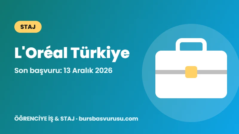 L'Oréal Türkiye Marketing Wintern (Tüketici Ürünleri)