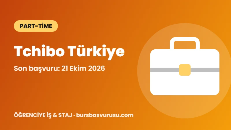 Tchibo Türkiye Part-time Satış Danışmanı (İstanbul mağazaları)