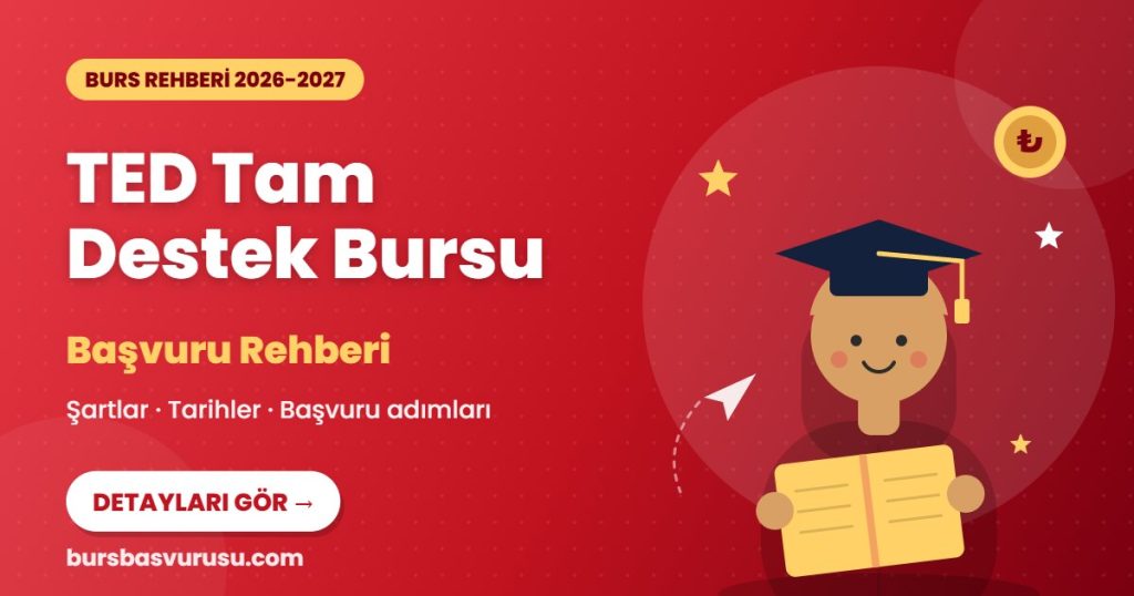 TED Tam Destek Bursu burs rehberi kapak görseli