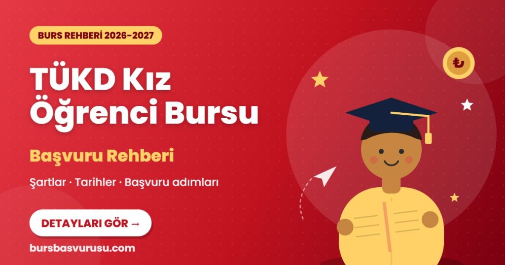 TÜKD Kız Öğrenci Bursu burs rehberi kapak görseli