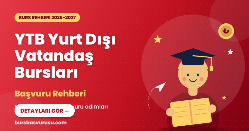 YTB Yurt Dışı Vatandaş Bursları burs rehberi kapak görseli
